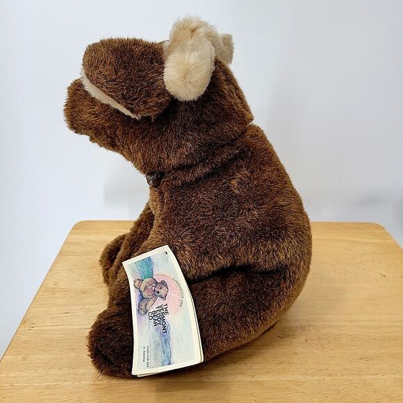 Vermont Teddy Bear Moose Plush 12 Inch Stuffed Animal Tags Limited Edition 1987 - Picture 5 of 10